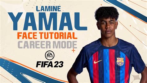 lamine yamal face for fifa 23